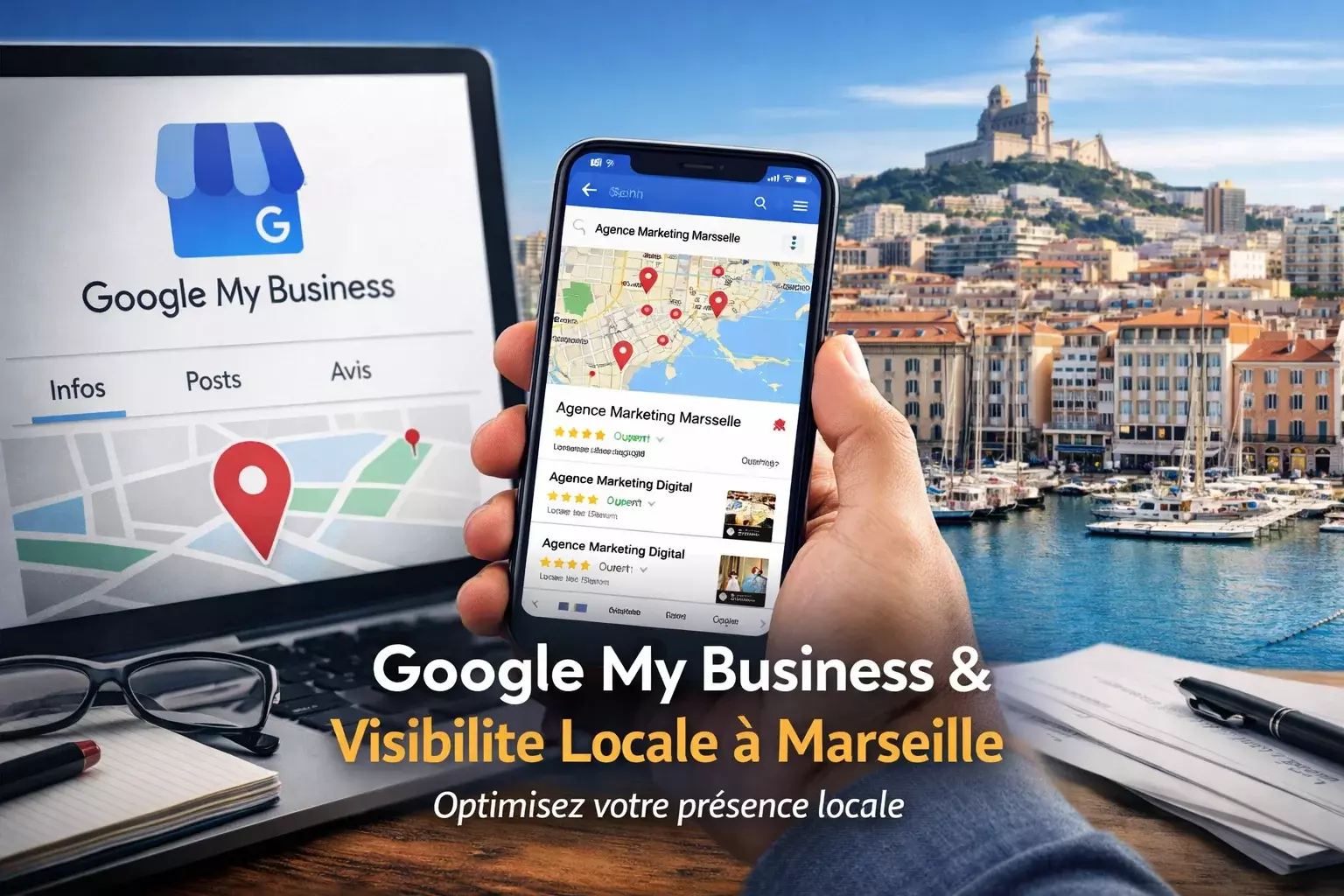 Google My Business et visibilité locale à Marseille pour les entreprises