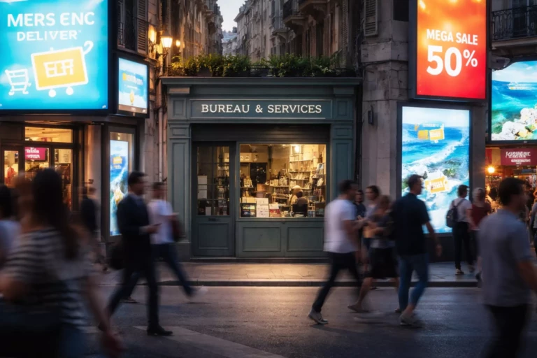 Entreprise locale à Marseille présente en ligne mais peu visible face à la concurrence digitale