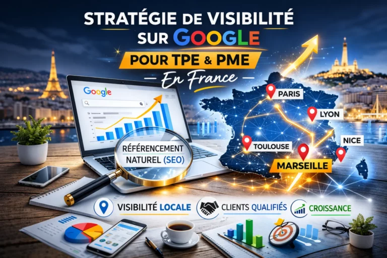 Stratégie SEO pour améliorer la visibilité Google des TPE et PME en France
