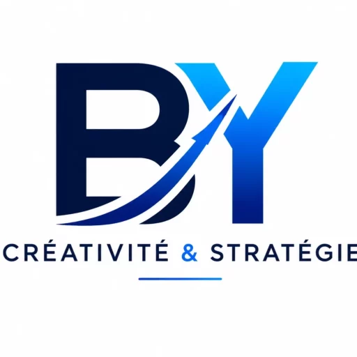 Logo BY Créativité & Stratégie, agence de marketing digital, SEO et Google Ads à Marseille.